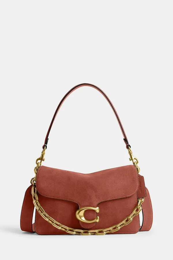 Coach Coach torba za žene od brušene kože Suade Chain Tabby Shoulder Bag