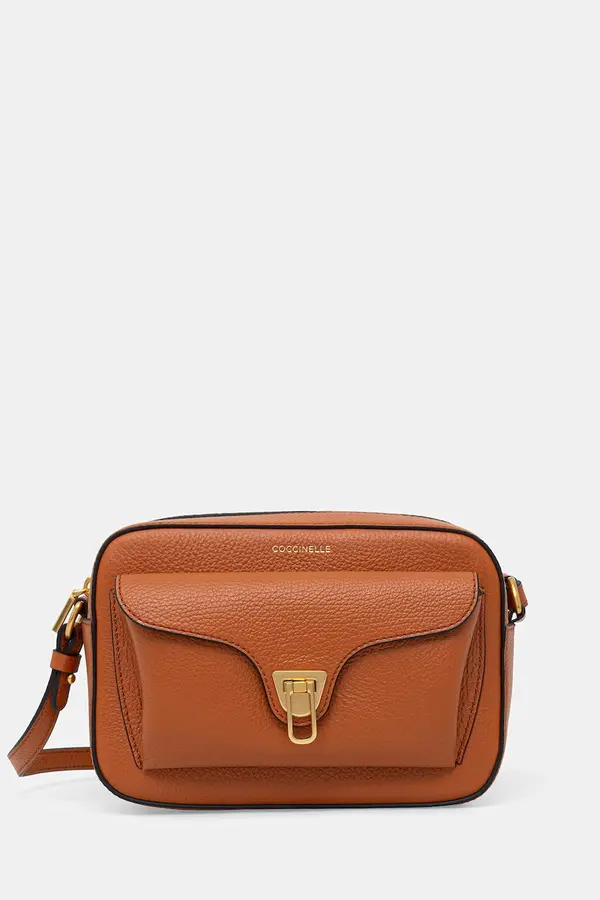 Coccinelle Coccinelle crossbody torba za žene kožna COCCINELLE BEAT SOFT