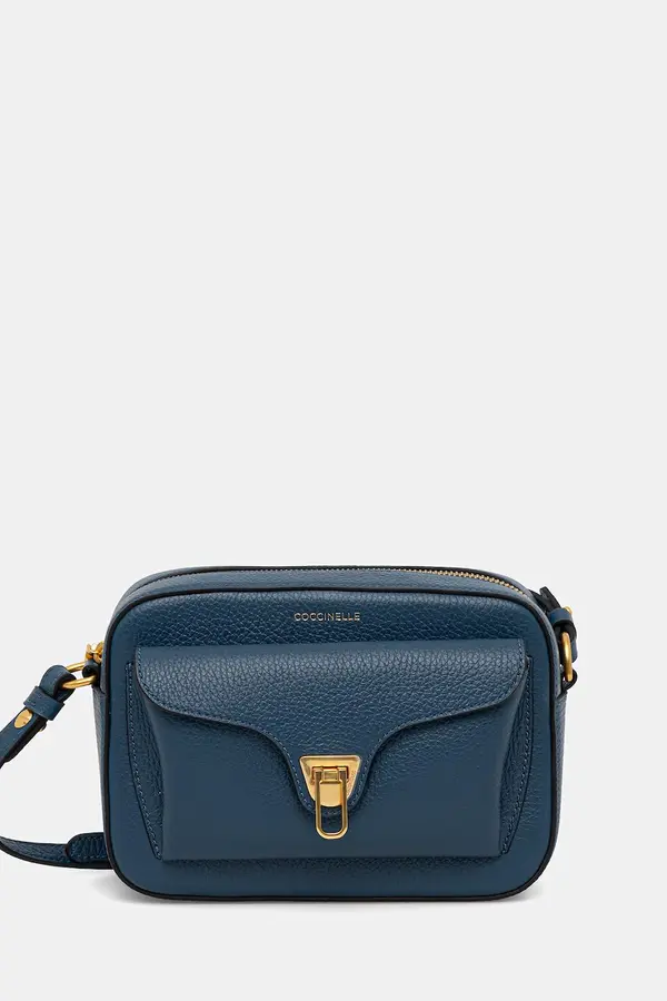 Coccinelle Coccinelle crossbody torba za žene kožna COCCINELLE BEAT SOFT