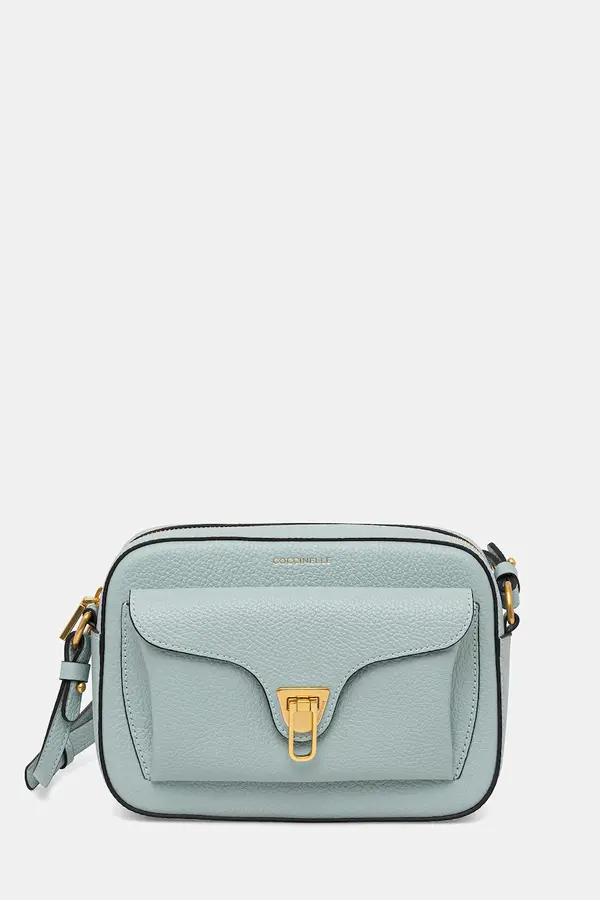 Coccinelle Coccinelle crossbody torba za žene kožna COCCINELLE BEAT SOFT