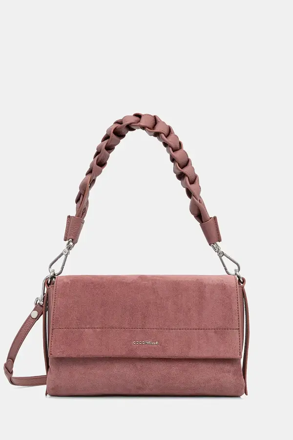 Coccinelle Coccinelle crossbody torba za žene od brušene kože