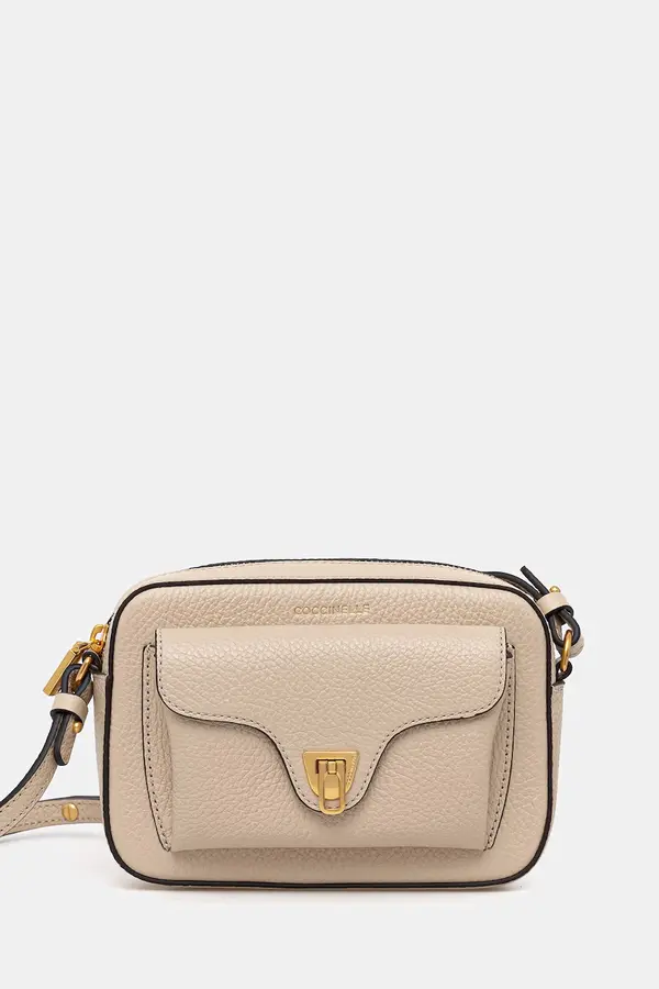 Coccinelle Coccinelle crossbody torba ženska kožna COCCINELLE BEAT SOFT