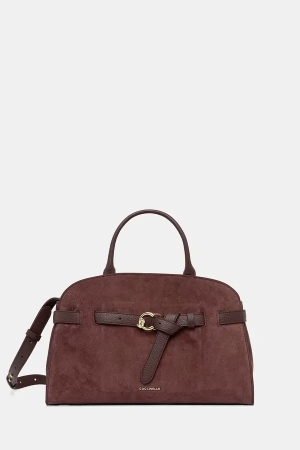 Coccinelle Coccinelle shopper torba za žene od brušene kože