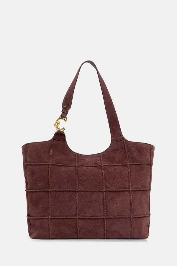 Coccinelle Coccinelle shopper torba za žene od brušene kože
