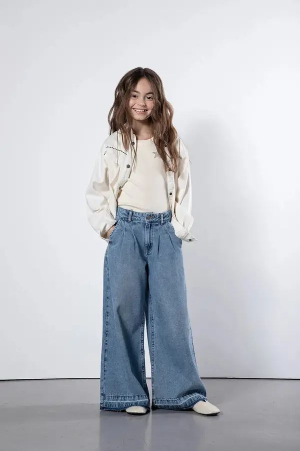 Coccodrillo Coccodrillo wide leg traperice za djecu