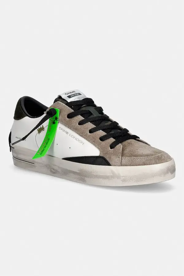 Crime London Crime London SK8 DELUXE tenisice za muškarce od kože