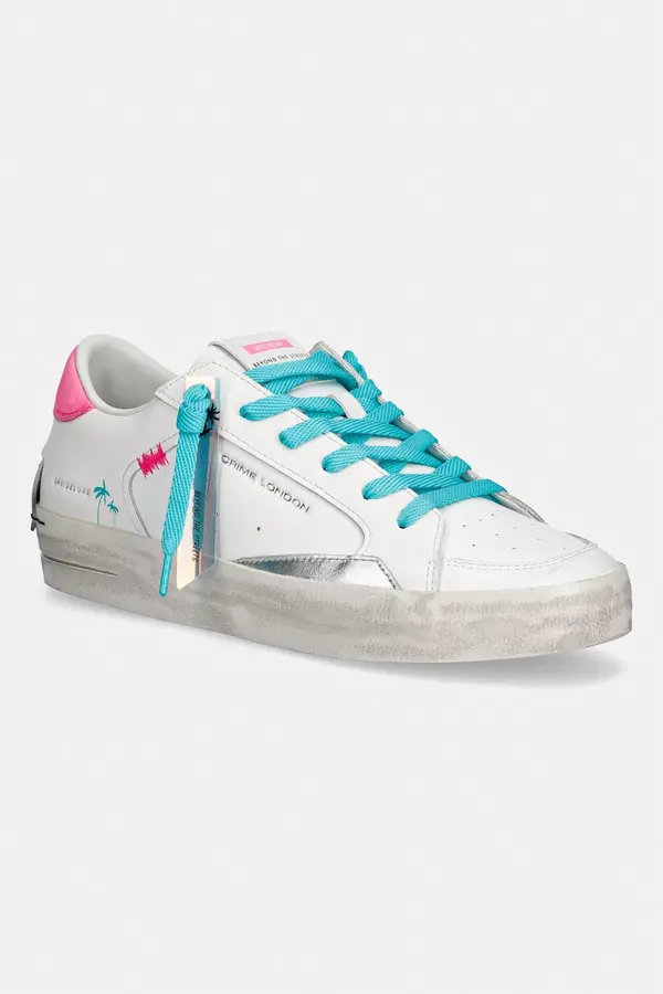 Crime London Crime London SK8 DELUXE tenisice za žene kožne