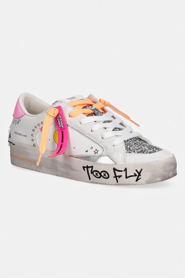 Crime London Crime London SK8 DELUXE tenisice za žene kožne