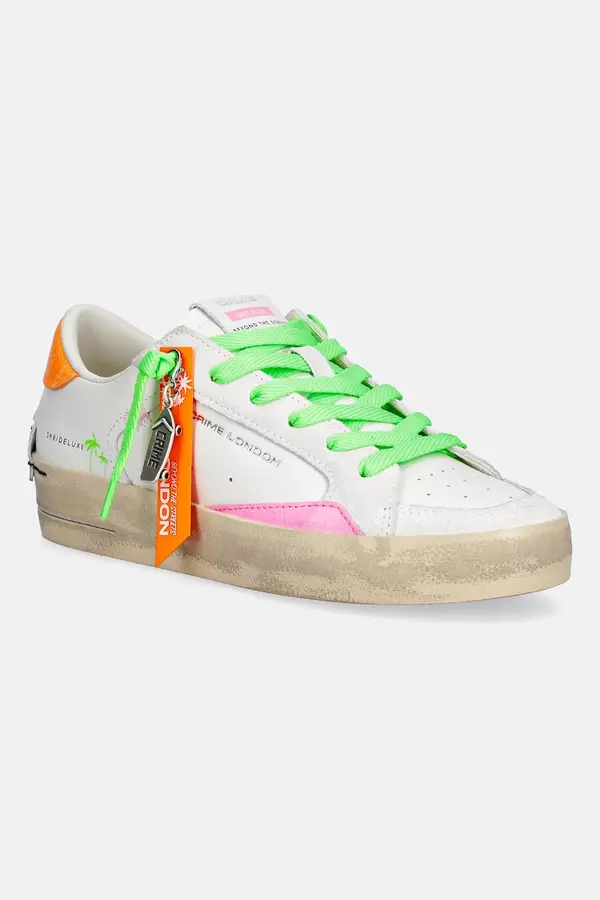 Crime London Crime London SK8 DELUXE tenisice za žene kožne