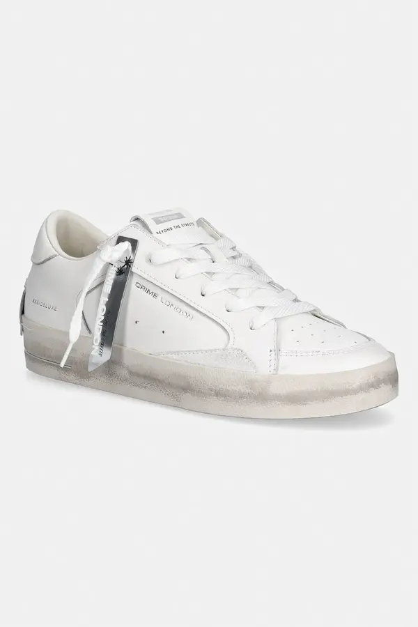 Crime London Crime London SK8 DELUXE tenisice za žene od kože