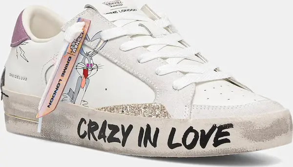 Crime London Crime London SK8 DELUXE tenisice ženske kožne