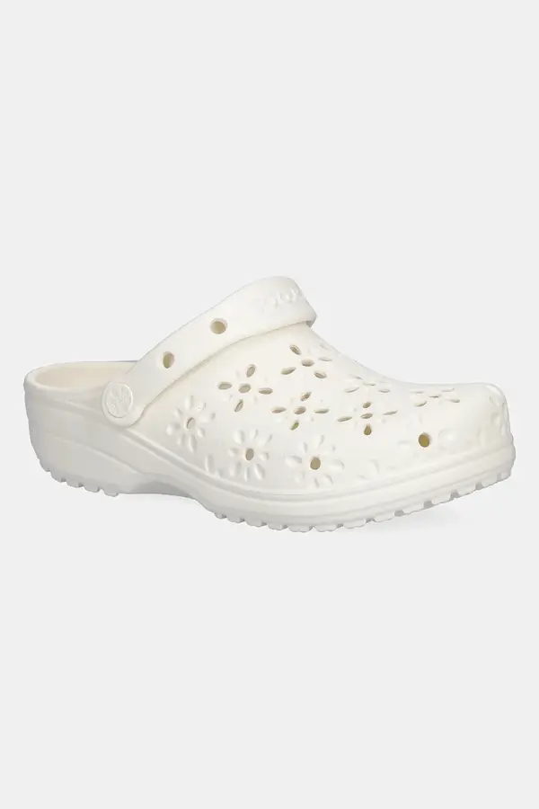 Crocs Crocs Natikače Crocs Classic Floral Cut Out Clog