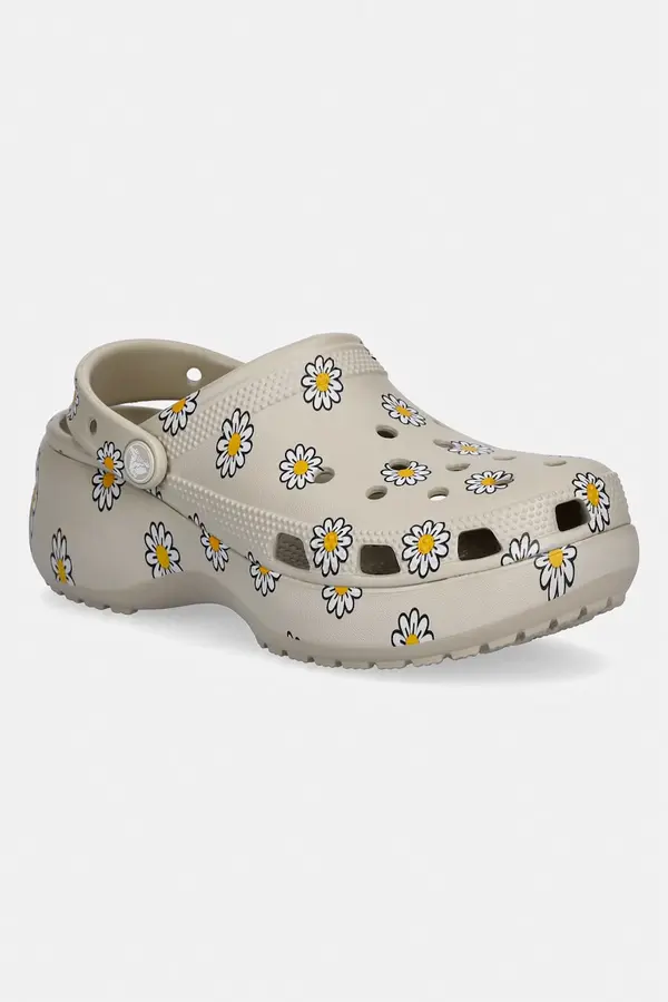 Crocs Crocs natikače s platformom za žene Classic Platform Floral Clog