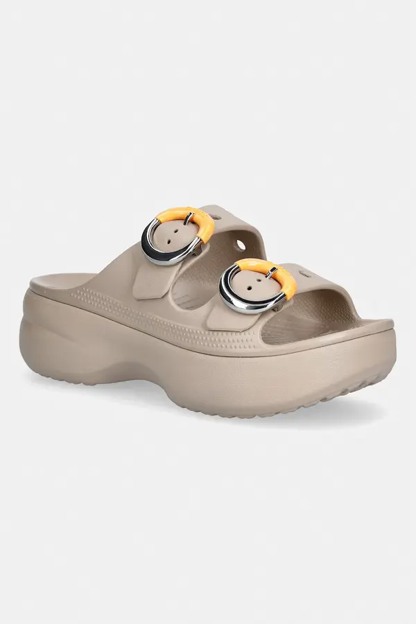 Crocs Crocs natikače s platformom za žene Saturday Platform Dipped Buckle Sandal