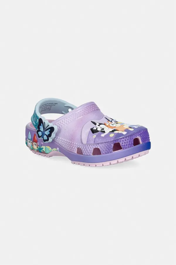 Crocs Crocs natikače za djecu CLASSIC BLUEY MULTI PINK CLOG T