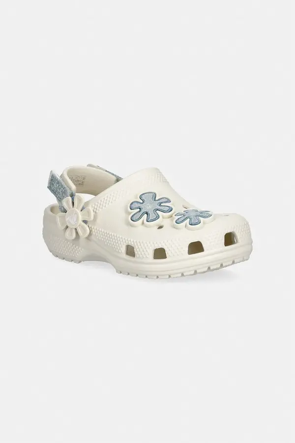 Crocs Crocs natikače za djecu CLASSIC DNM FLWR ADJ BACKSTRAP CLOG T