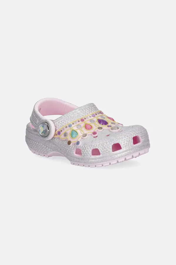 Crocs Crocs natikače zatvorenih prstiju za djecu CLASSIC IAM PRINCESS CLOG T