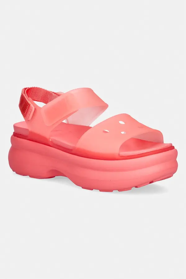 Crocs Crocs sandale s platformom za žene Soho Frosted Y Strap Sandal
