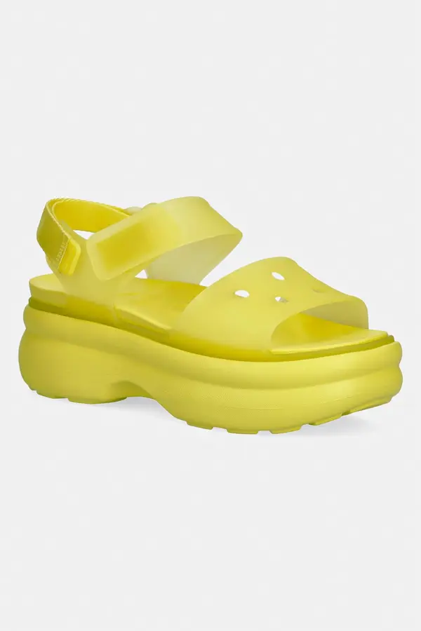 Crocs Crocs sandale s platformom za žene Soho Frosted Y Strap Sandal