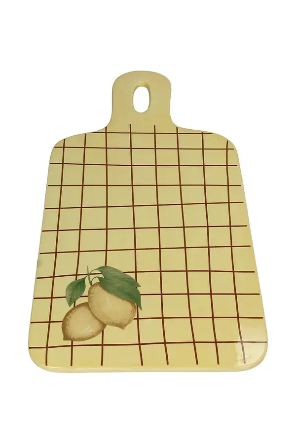 Dekorativni pladanj home & lifestyle Lemon 1,5 x 23 x 40,5 cm Dekorativni pladanj home & lifestyle Lemon 1,5 x 23 x 40,5 cm