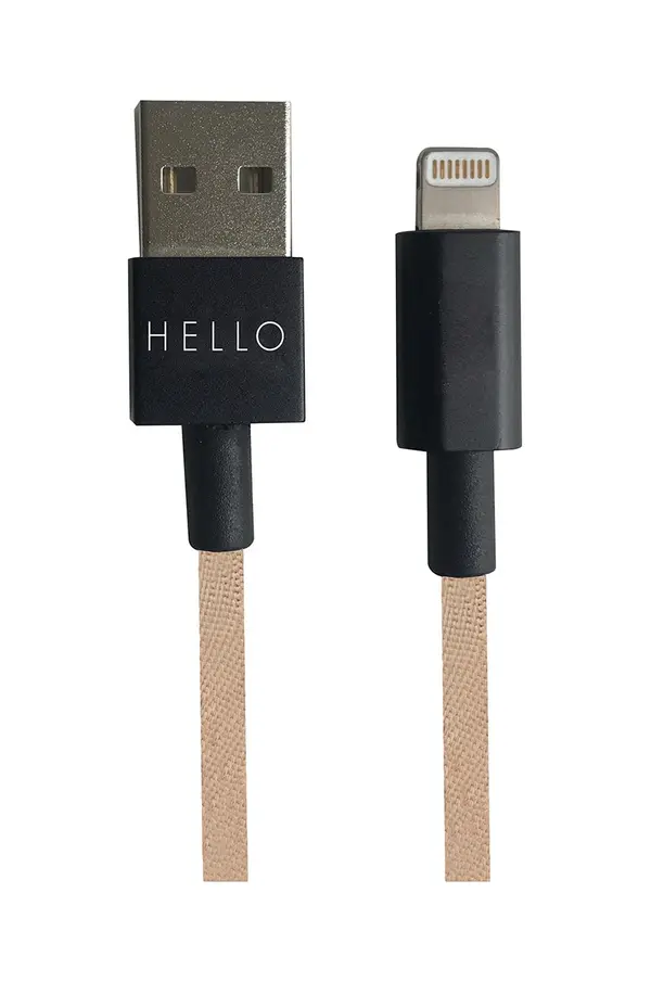 Design Letters Design Letters Kabel za punjenje USB-C Lightning 1 m