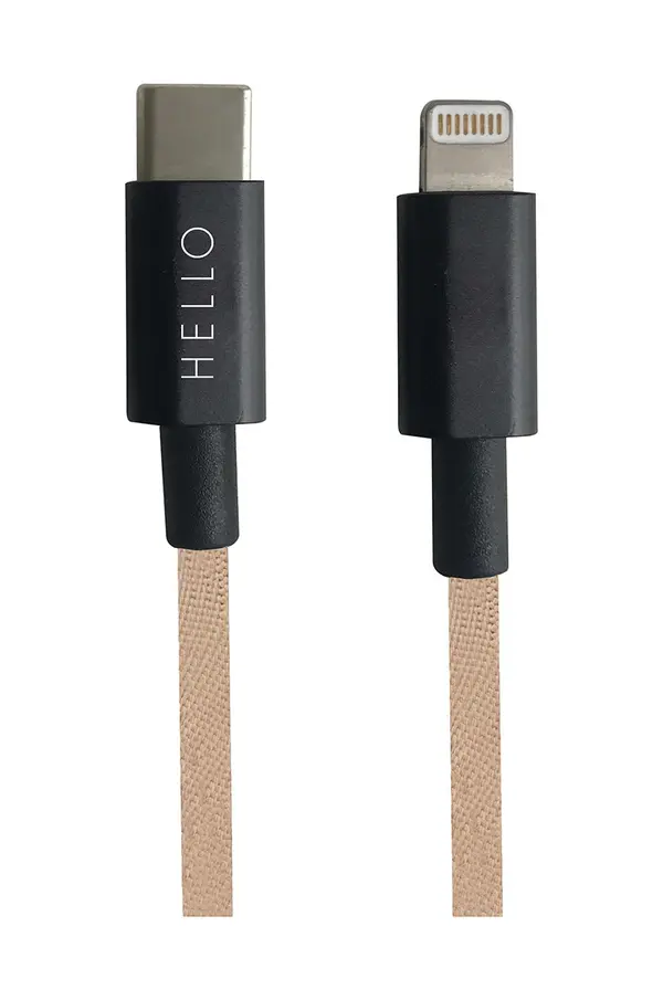 Design Letters Design Letters Kabel za punjenje USB-C Lightning 1 m