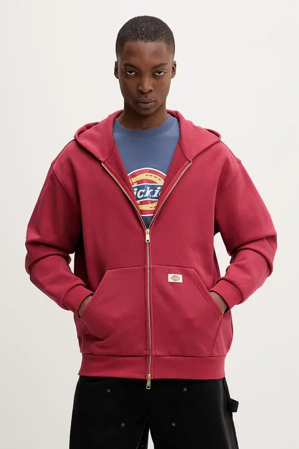 Dickies Dickies dukserica na zakopčavanje s kapuljačom muška pamukna