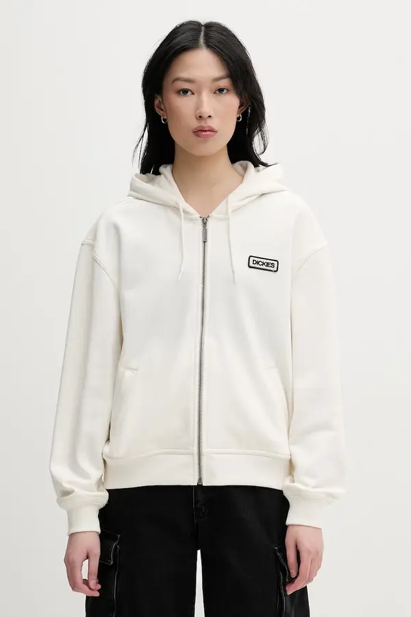 Dickies Dickies dukserica na zakopčavanje sa kapuljačom ženska s pamukom
