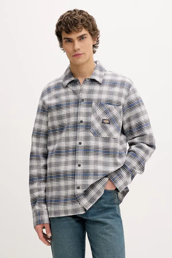 Dickies Dickies košulja za muškarce od pamuka