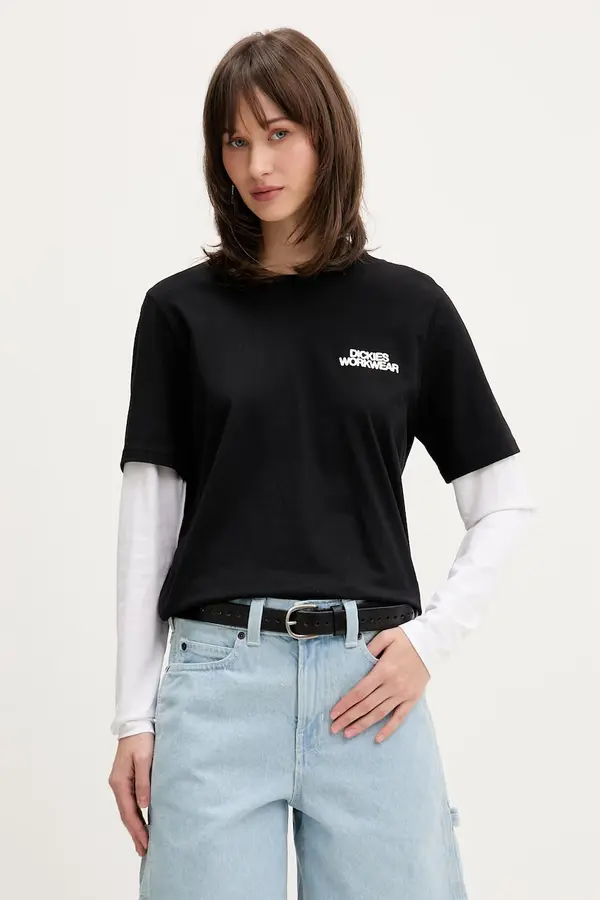 Dickies Dickies majica dugih rukava ženska od pamuka