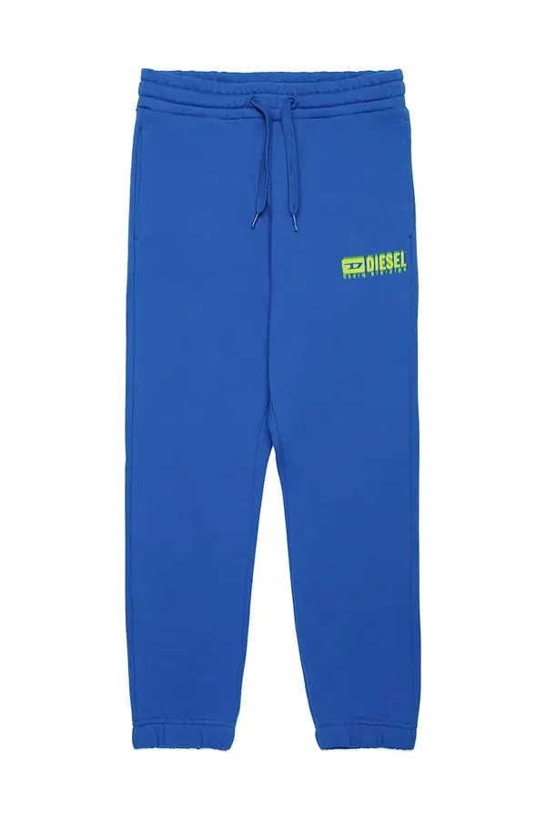 Diesel Diesel Dječji pamučni donji dio trenirke Diesel PBASEL TROUSERS