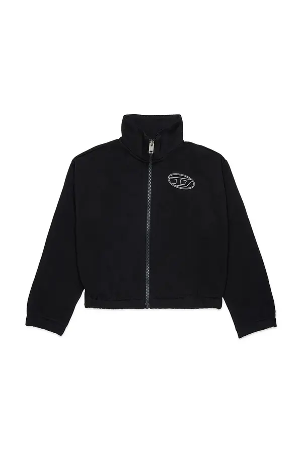Diesel Diesel dukserica na zakopčavanje za djecu s pamukom SALILA SWEAT-SHIRT