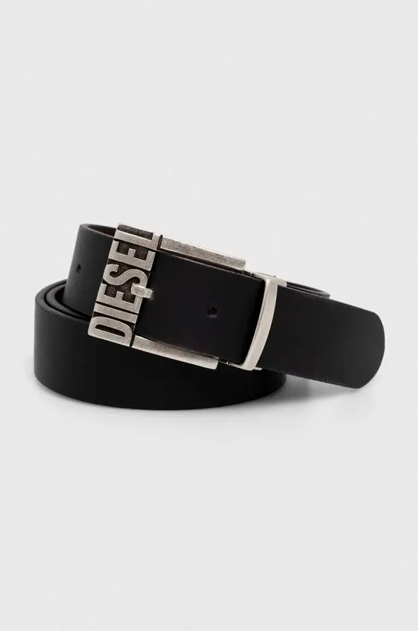 Diesel Diesel Dvostrani kožni remen Diesel B-SHIFT II BELT