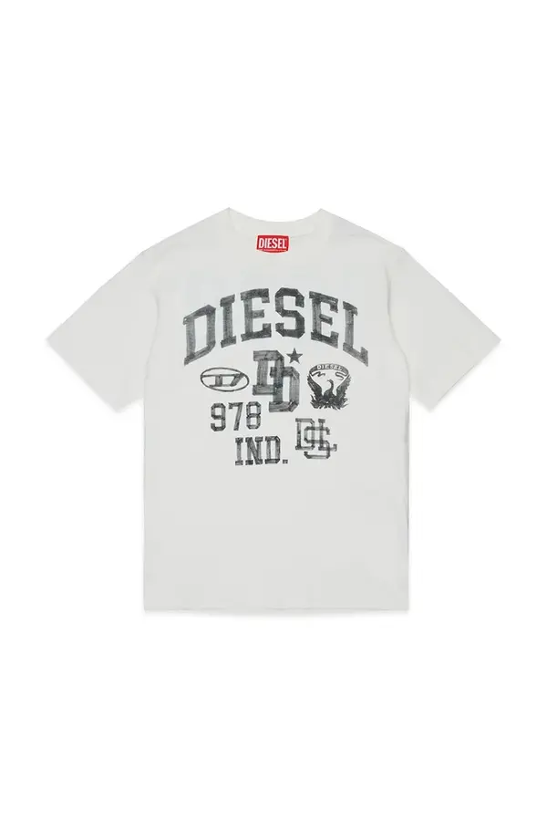 Diesel Diesel majica za djecu od pamuka TBAND OVER T-SHIRT