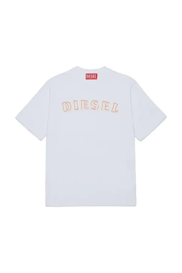 Diesel Diesel majica za djecu od pamuka TJEANS OVER T-SHIRT