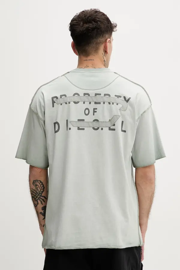 Diesel Diesel majica za muškarce od pamuka T-LOOK