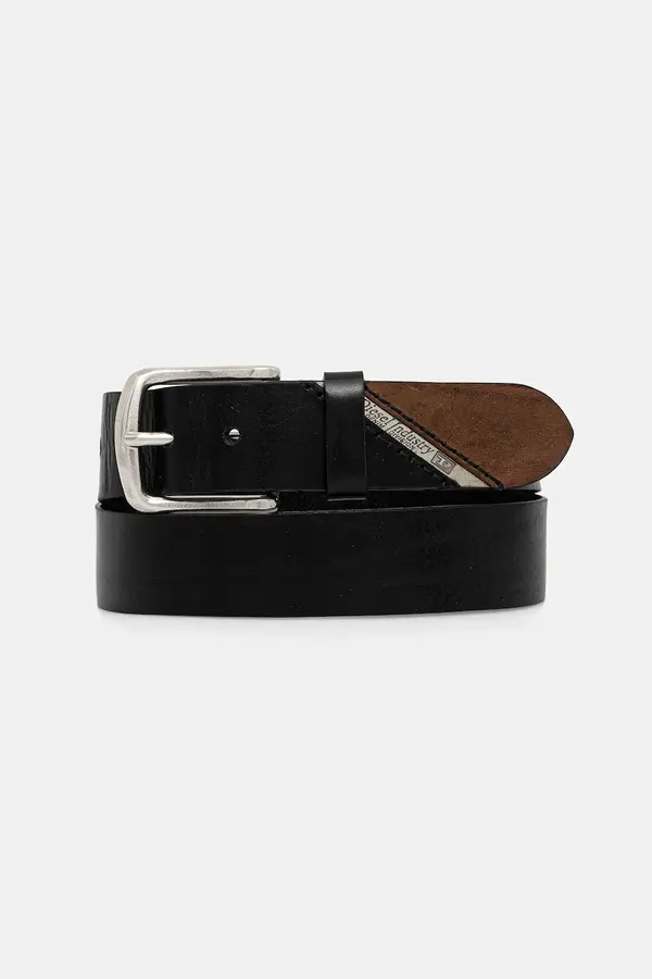 Diesel Diesel - Remen skórzany B-LINE BELT