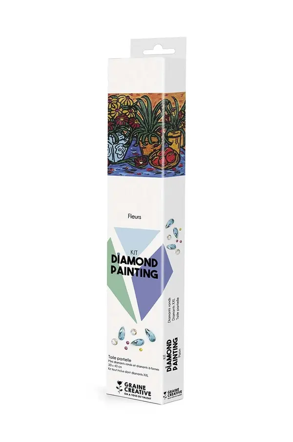 Graine Creative Diy set Graine Creative Diamond Painting Fleurs
