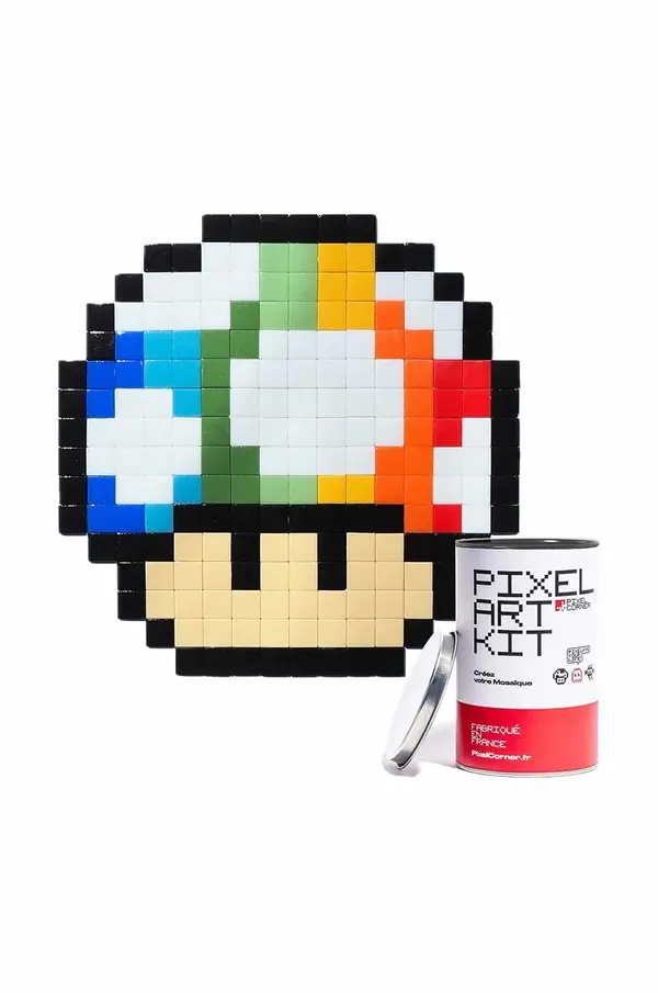 Pixel Corner Diy set - piksel mozaik Pixel Corner Rainbow Shroom