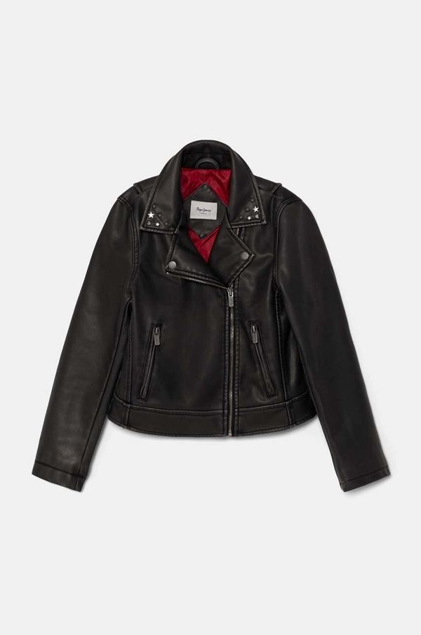 Pepe Jeans Dječja biker jakna Pepe Jeans VICTORY boja: siva, PG401107