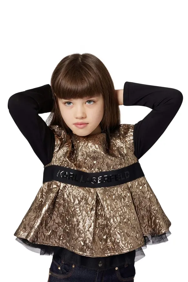 Karl Lagerfeld Dječja bluza Karl Lagerfeld