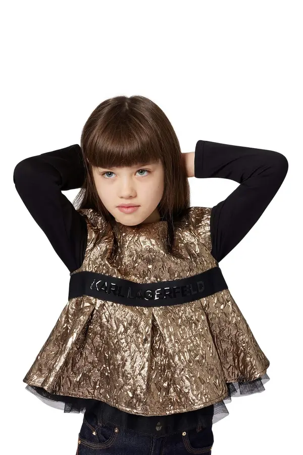 Karl Lagerfeld Dječja bluza Karl Lagerfeld