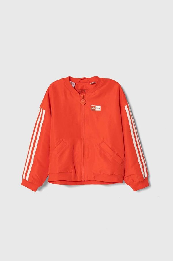 adidas Dječja bomber jakna adidas boja: crvena