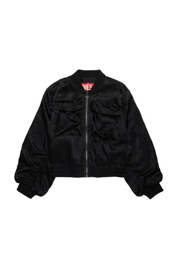 Diesel Dječja bomber jakna Diesel JGKHLOWS JACKET boja: crna, J02205