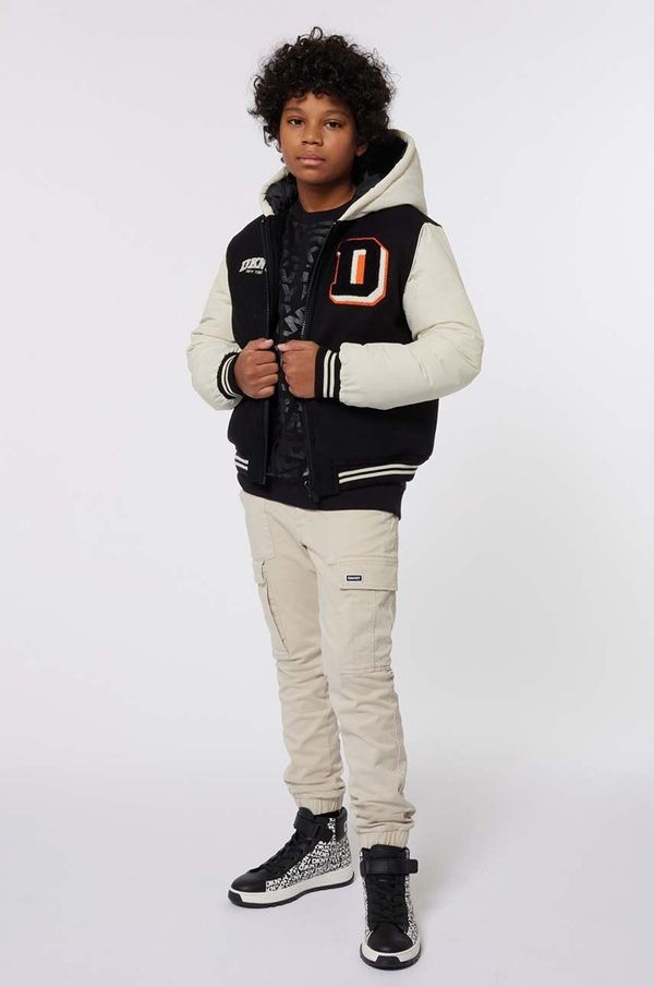 DKNY Dječja bomber jakna Dkny boja: crna, D60204