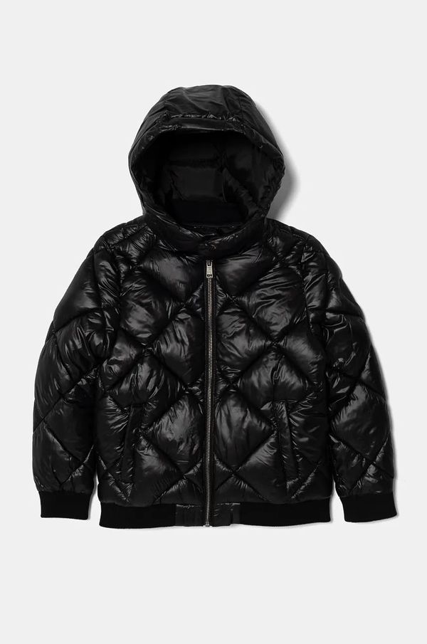 Guess Dječja bomber jakna Guess boja: crna, L4BL00 WEGY0