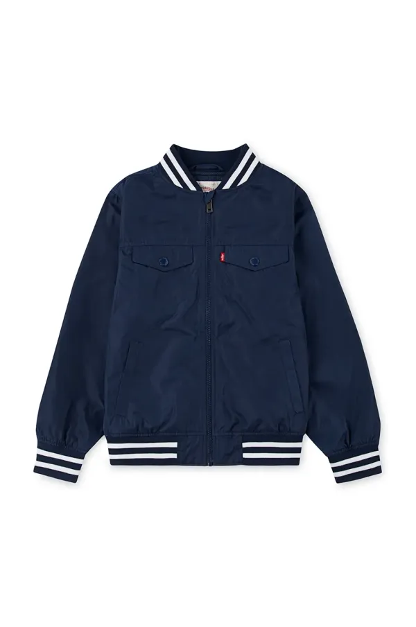 Levi's Dječja bomber jakna Levi's MESHED LINED BOMBER boja: tamno plava, 8EM726