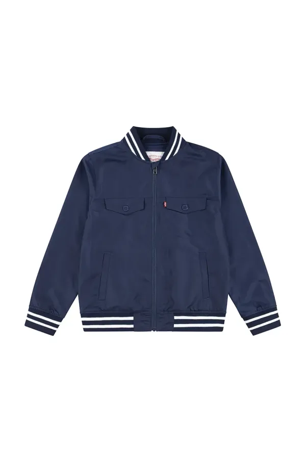 Levi's Dječja bomber jakna Levi's MESHED LINED BOMBER boja: tamno plava, 9EM726