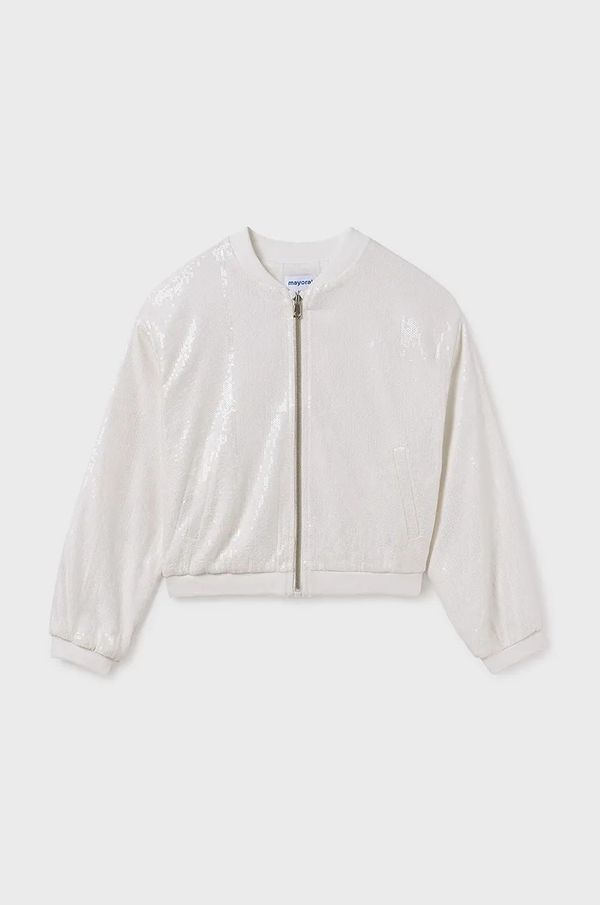 Mayoral Dječja bomber jakna Mayoral boja: bijela, 6403