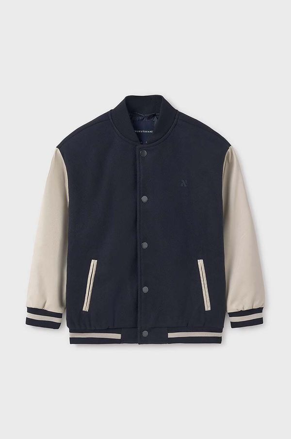 Mayoral Dječja bomber jakna Mayoral boja: crna, 7455